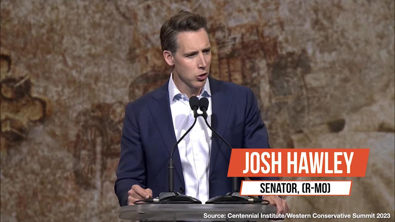 Josh Hawley on Trump's Indictment by the Biden Administration: "We Are at a Moment of Danger"
