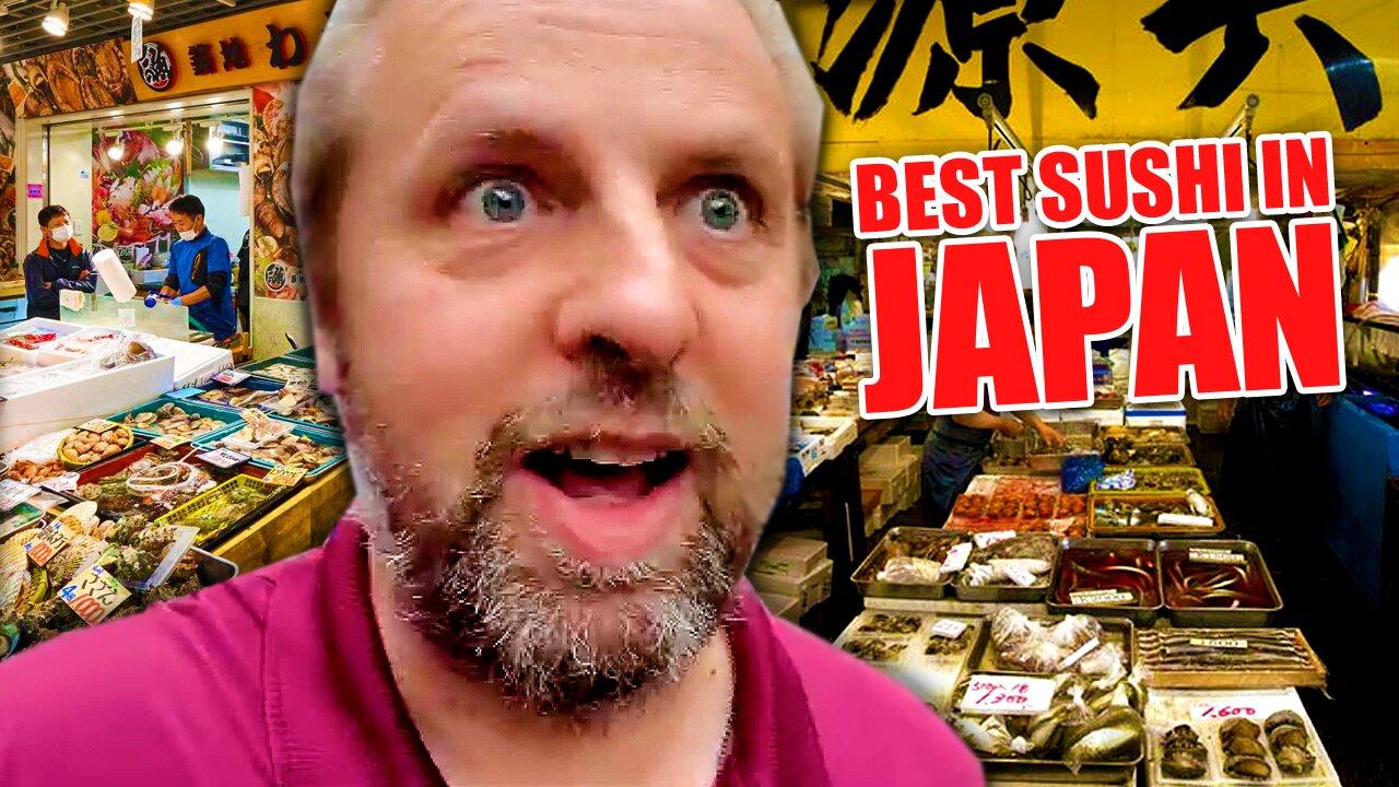 Best Sushi in Japan Tsukiji Fish Market One News Page VIDEO