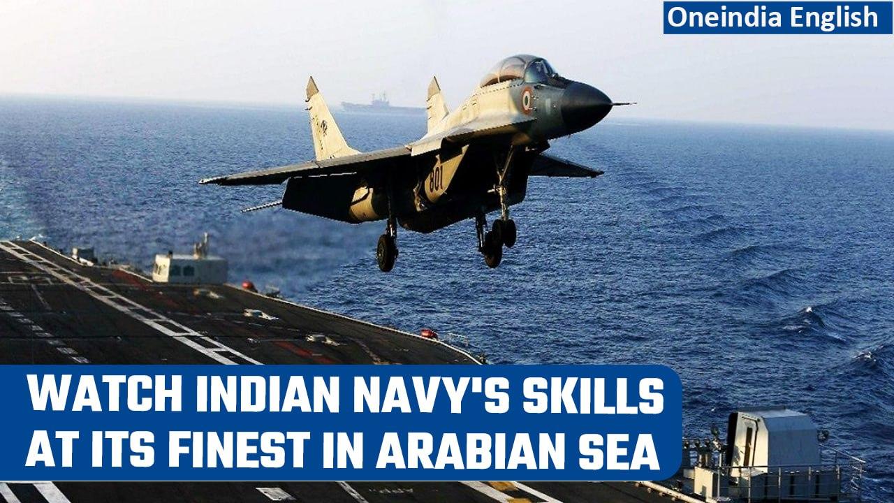 Indian Navy displays one of its biggest demonstrations of combat skills | Oneindia News