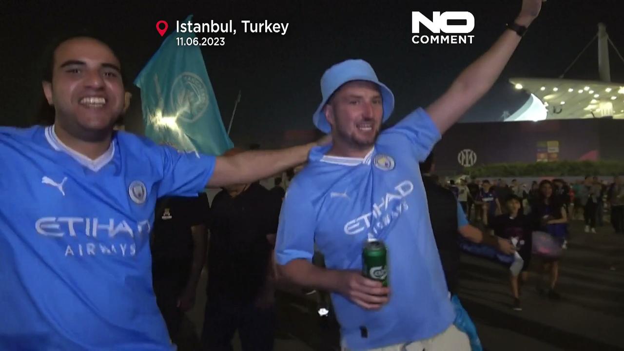 WATCH: Fans react after City beats Inter in Champions league