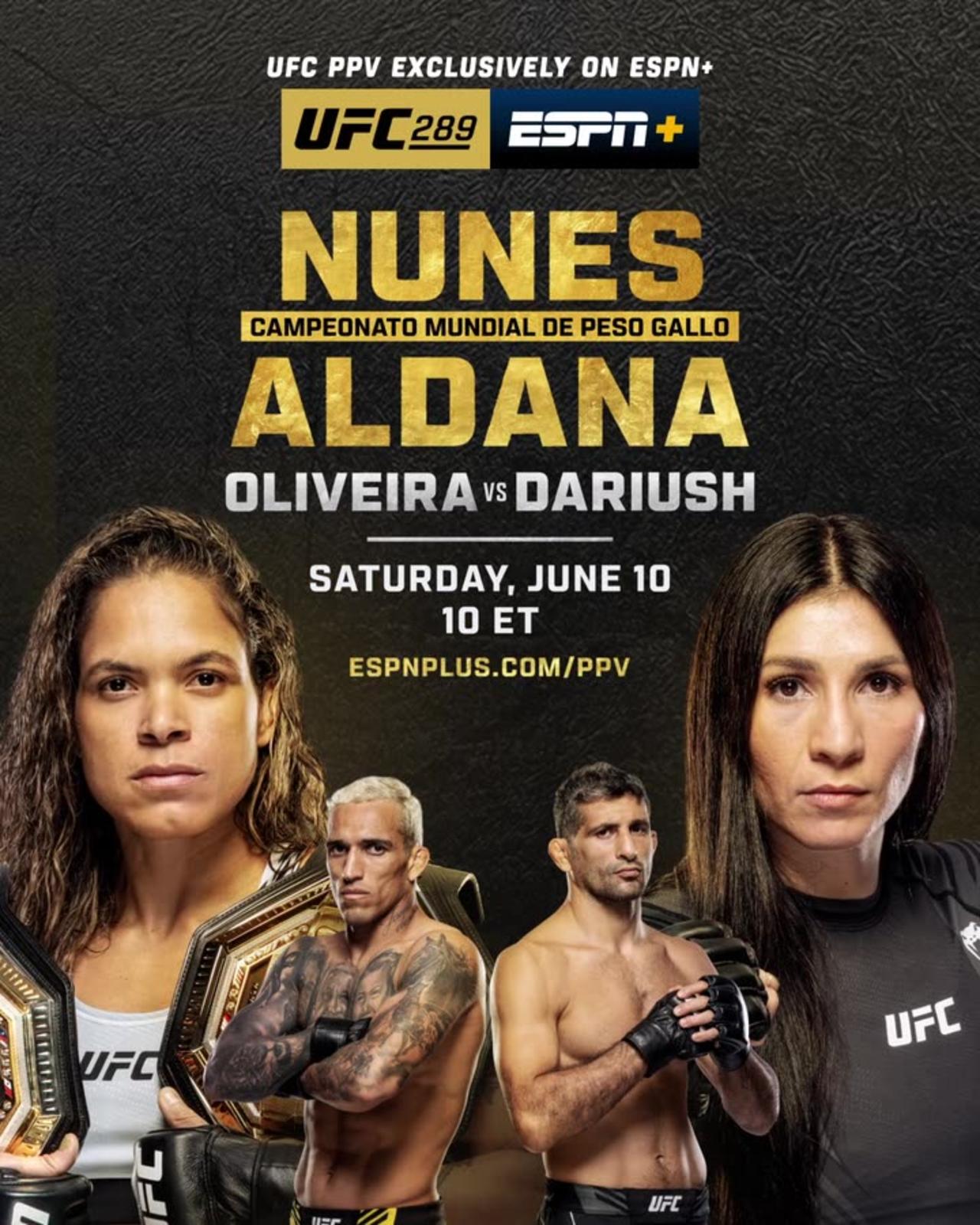 Nunes vs Aldana - We're Going To Have Fireworks l | UFC 289 new video  2023