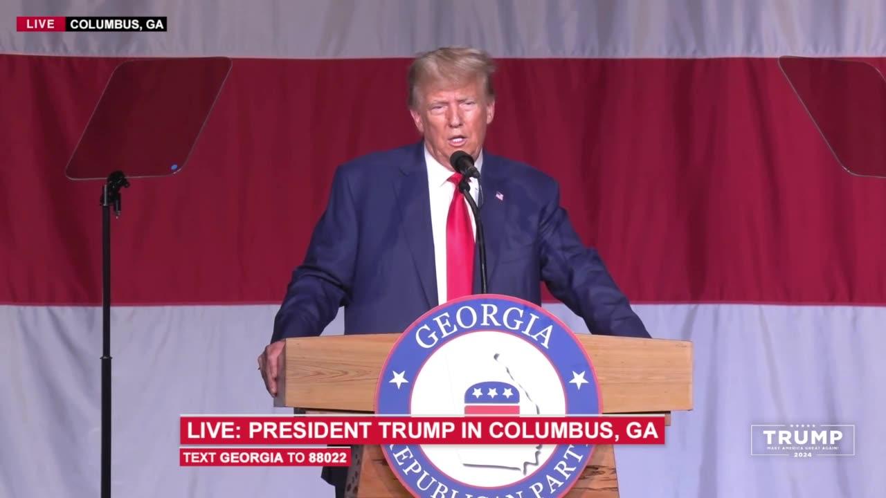 President Trump Speaks at Georgia GOP Conference