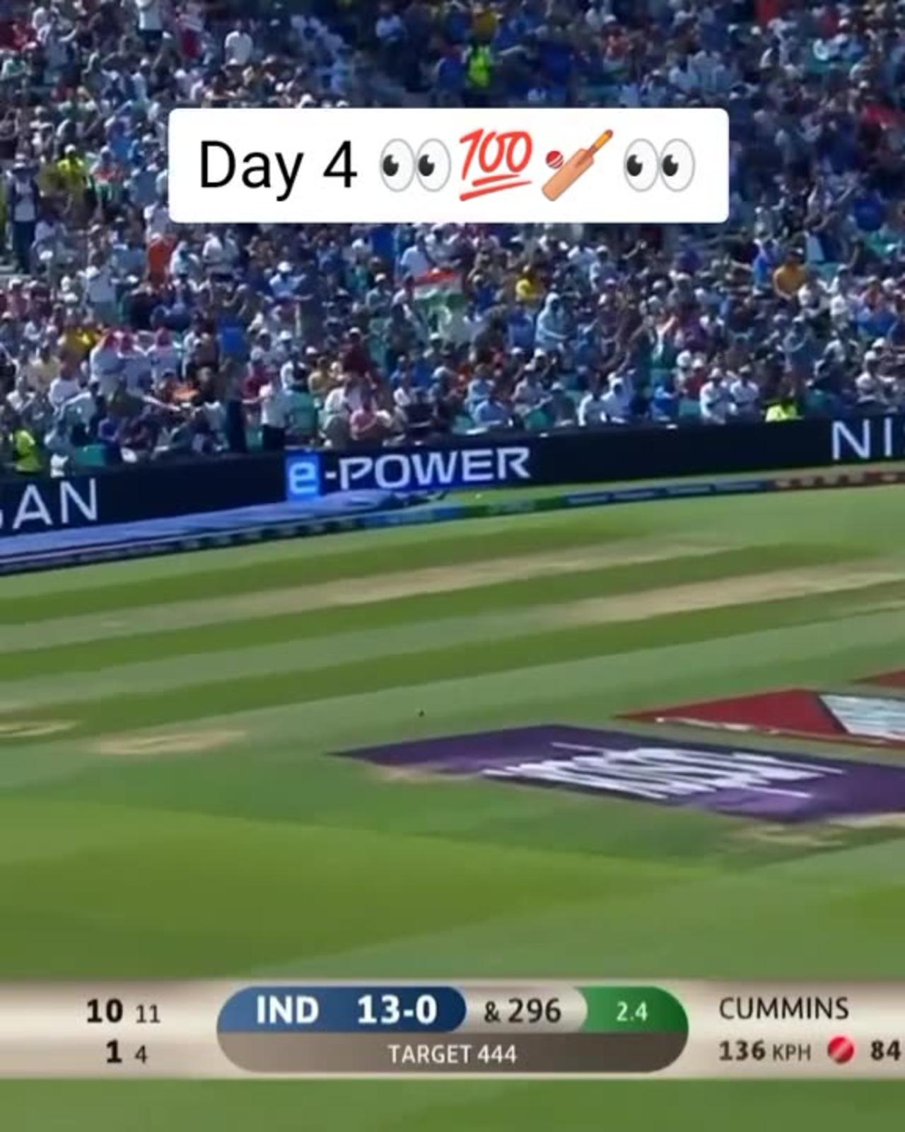 India vs Australia Day 4 world test championship