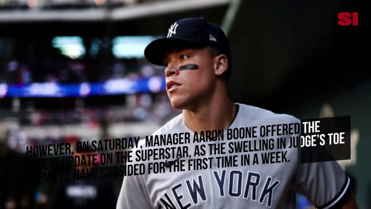 Yankees Provide Update on Aaron Judge Toe Injury