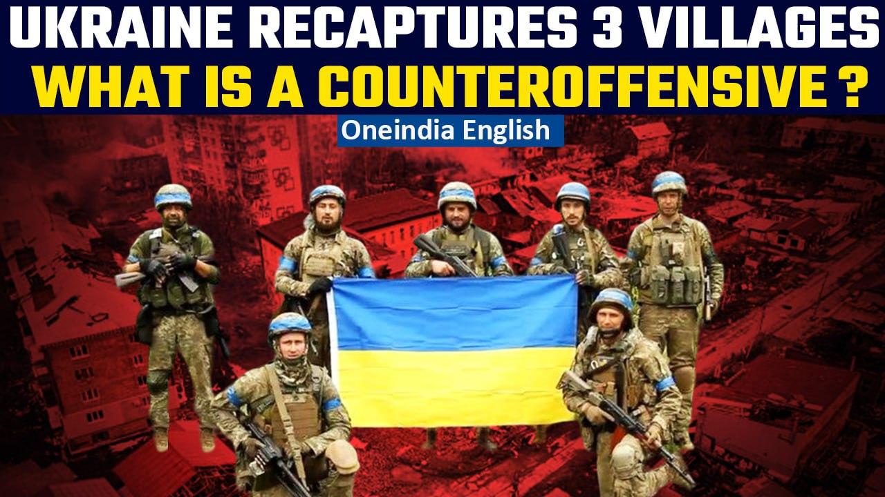 Ukraine War: Kyiv recaptures 3 villages in Donetsk | What is a Counteroffensive |  Oneindia News