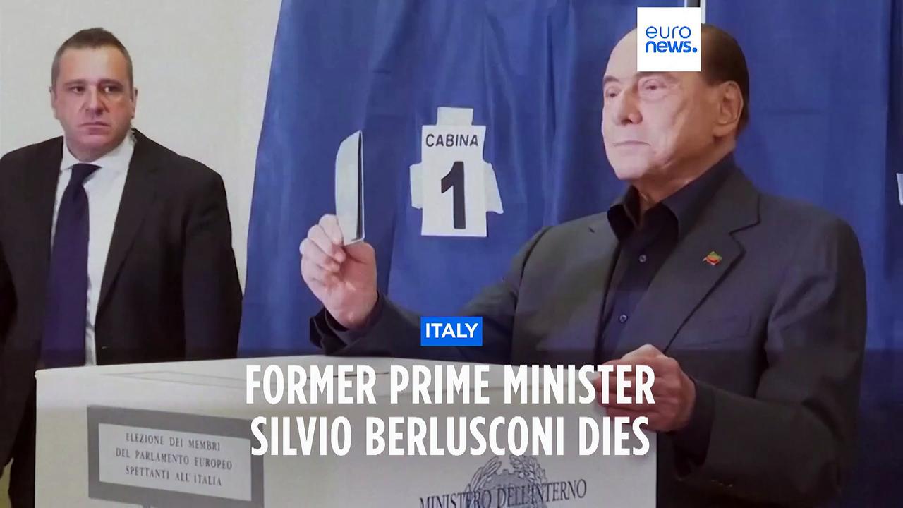Silvio Berlusconi, former prime minister of Italy and media tycoon, has died aged 86