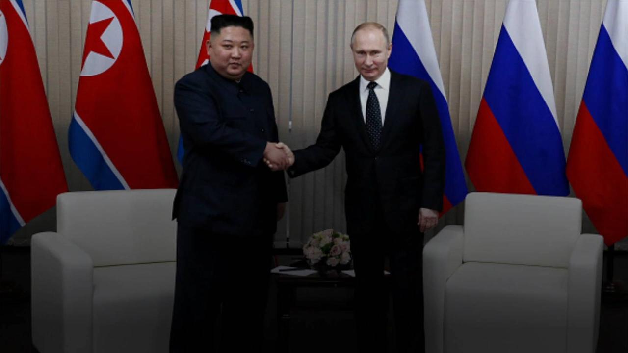 Kim Jong Un Pledges to ‘Hold Hands’ With Putin and Bolster Ties With Russia