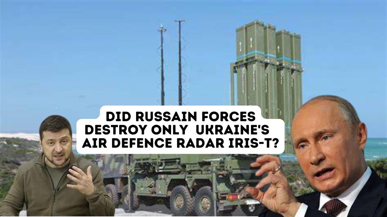 Unstoppable: Russian Military Destroys German Air Defense Radar in Ukraine.