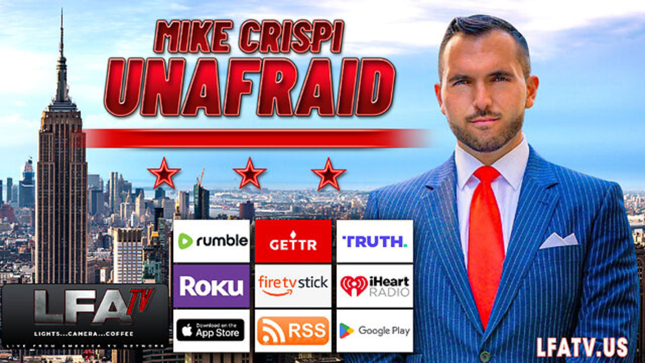 MIKE CRISPI UNAFRAID 6.12.23 @12pm:ROGER STONE JOINS US TO DISCUSS HIS VIRAL TRUMP INTERVIEW