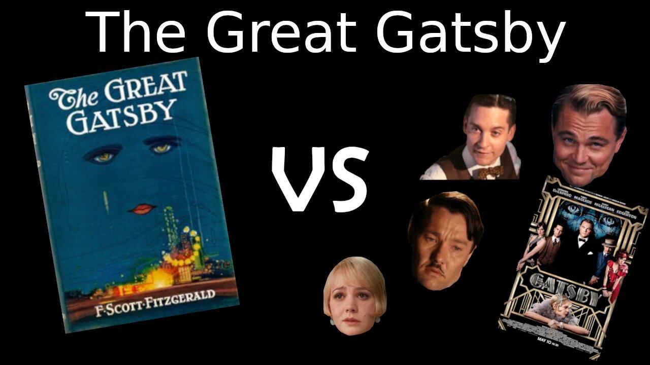 "The Great Gatsby" Book v Movie One News Page VIDEO