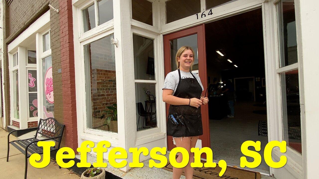 I'm visiting every town in SC Jefferson, One News Page VIDEO