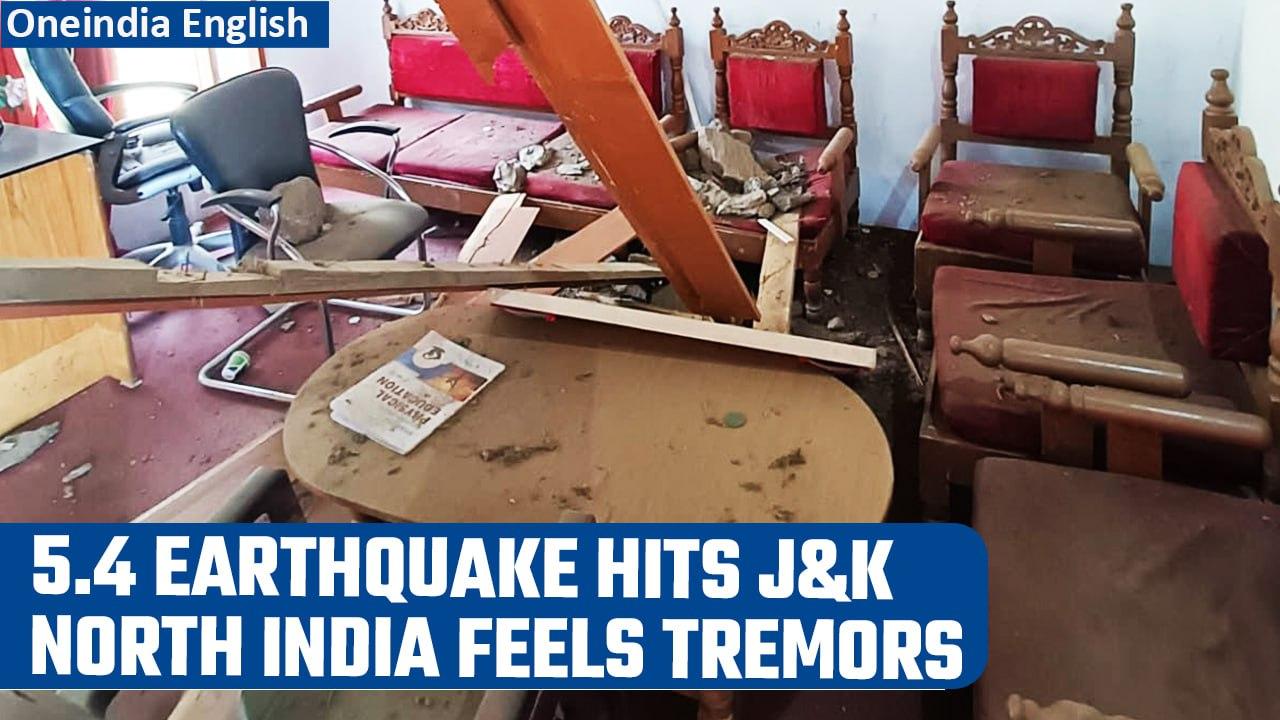 Earthquake news: Delhi-NCR feels tremors | Epicentre in Kashmir’s Doda | Oneindia News
