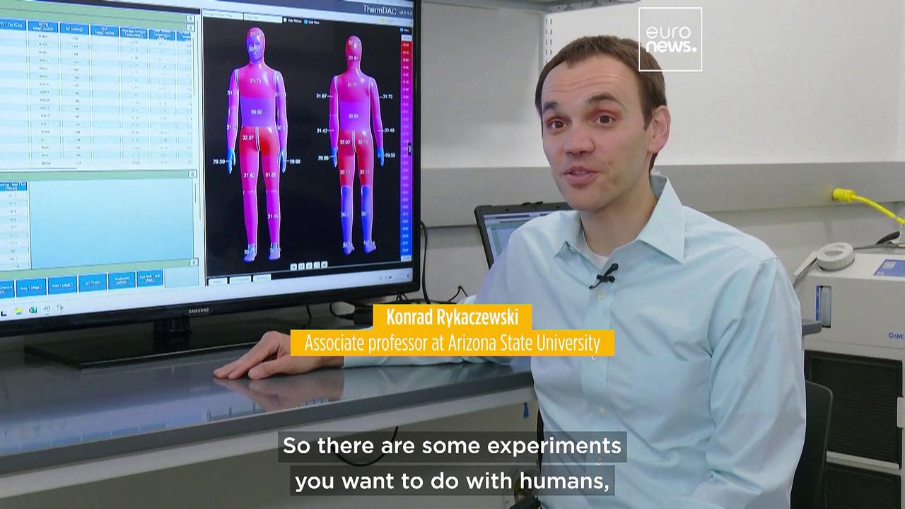 Meet ‘ANDI’, the sweating thermal dummy aiding research to solve heat-related illnesses