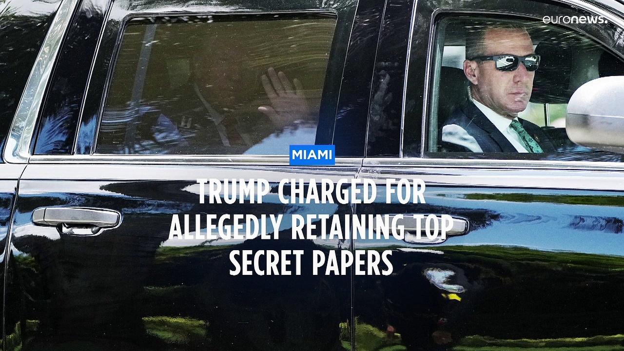 Trump pleads not guilty to charges against him over Mar-a-Lago documents