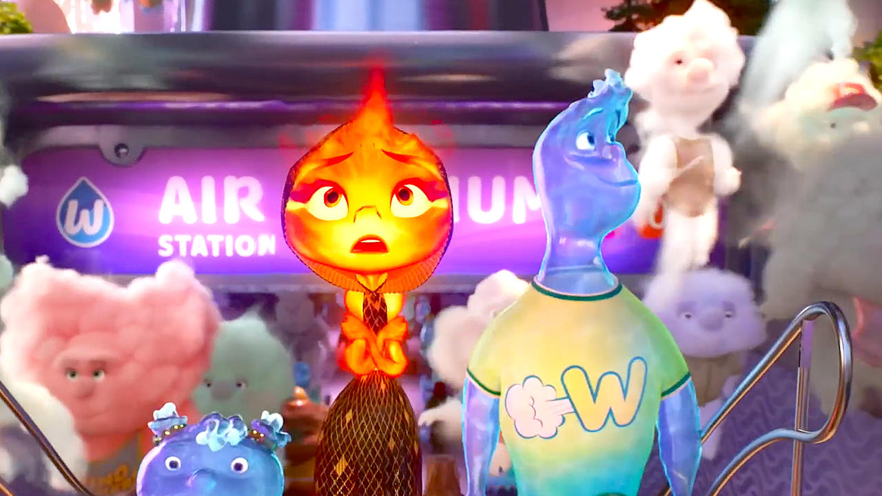 You're So Hot Clip from Pixar's Elemental with Leah Lewis