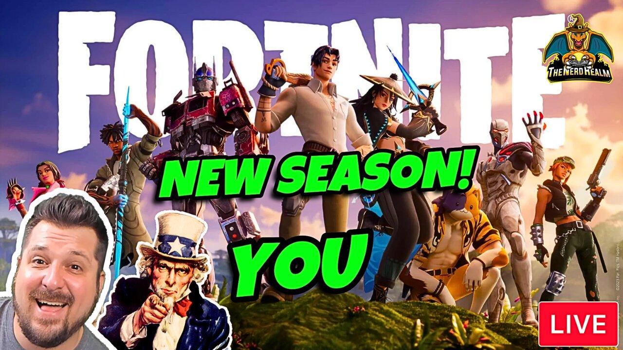 New Season! Fortnite with YOU! Chapter 4 Season 3! Let's Squad Up & Get Some Wins!