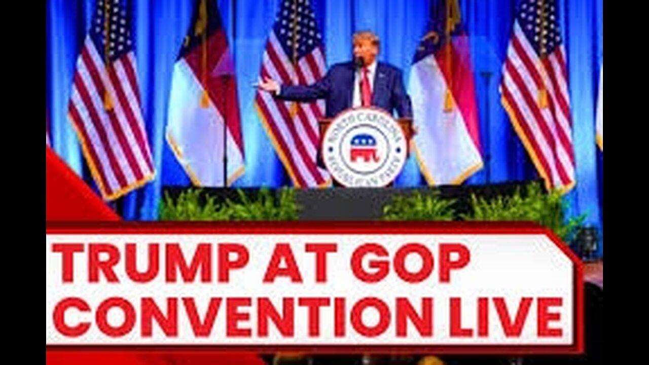 Donald Trump Speaks At Georgia Convention Donald Trump Speech Today  Trump Speech Post Indictment