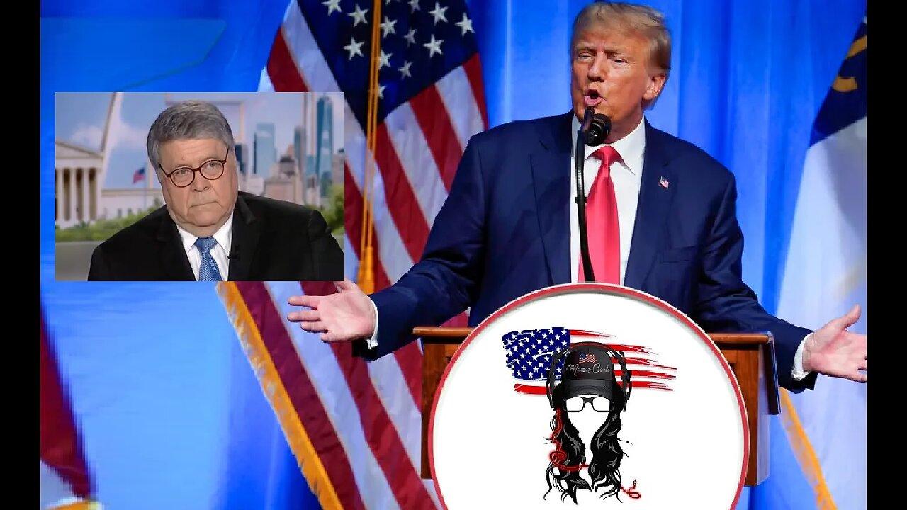 ‘TRUMP is TOAST' says former cohort William BARR; double standard says everyone else