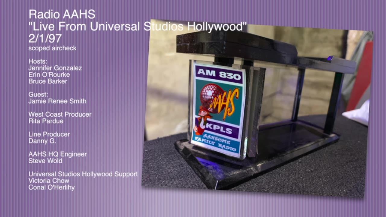 "Live From Universal Studios Hollywood" 2/1/97