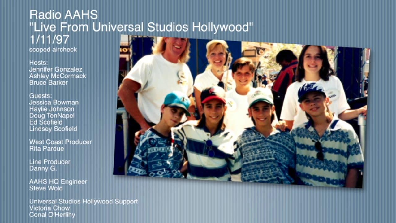 "Live From Universal Studios Hollywood" 1/11/97