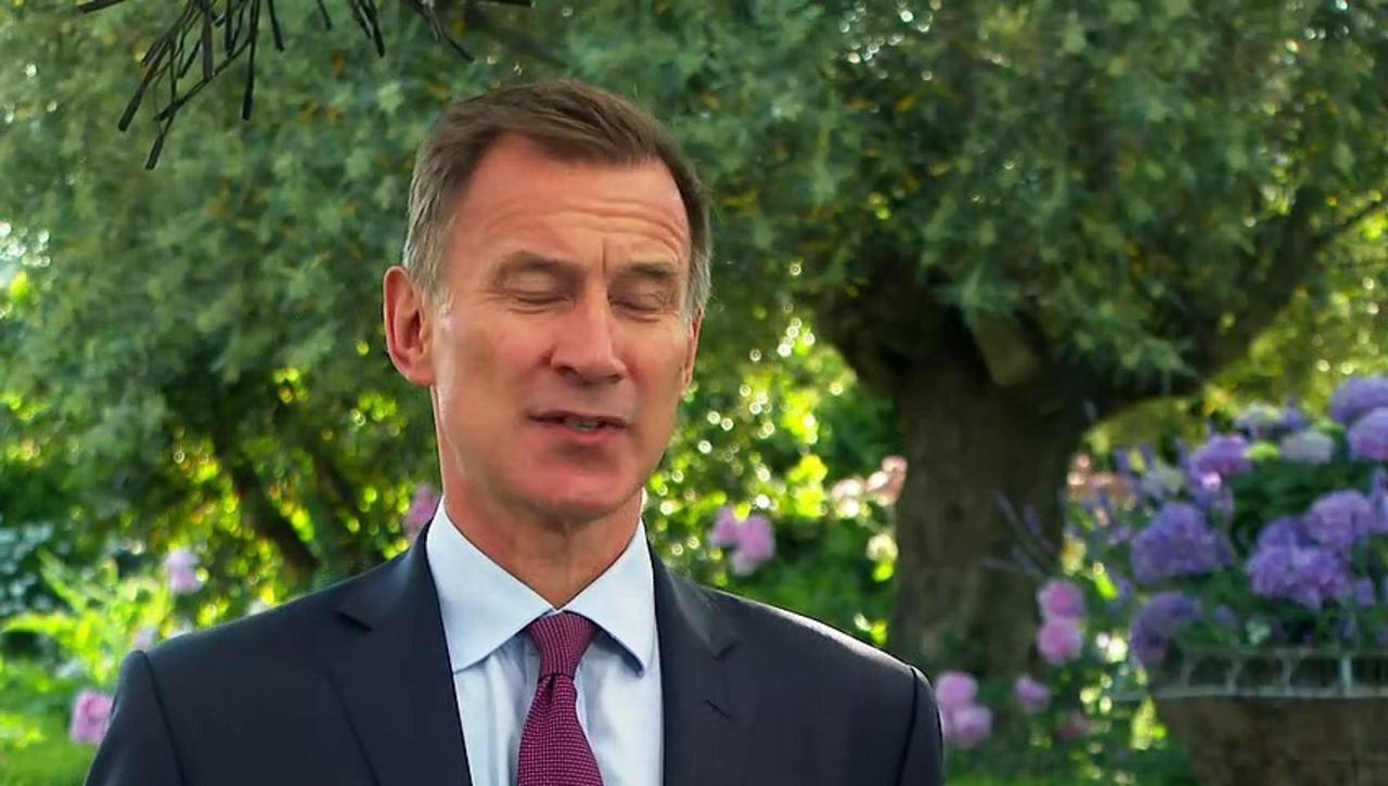 Hunt: GDP figures positive but inflation still a big issue