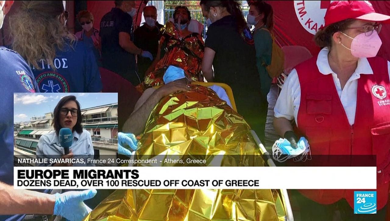 Dozens dead, 100 rescued in deadliest migrant shipwreck off Greece this year