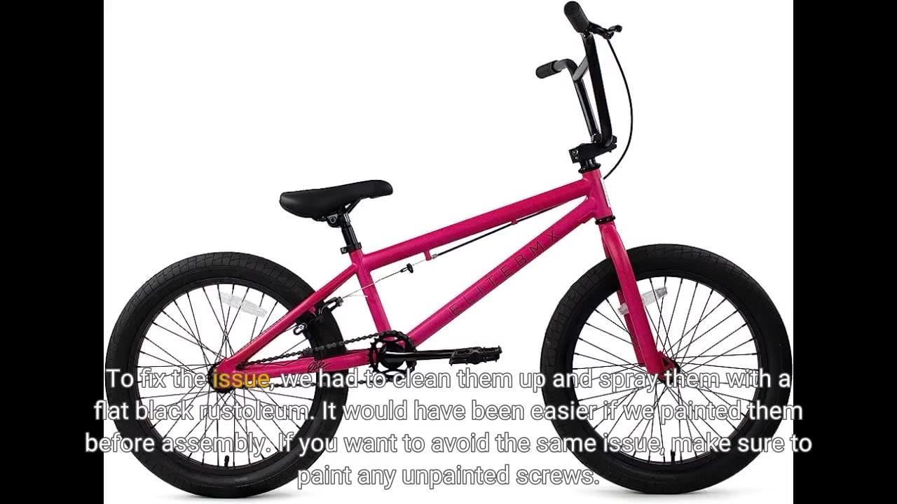 Buyer Reviews: Elite BMX Bicycle 20” & 16" Freestyle Bike - Stealth and Peewee Model