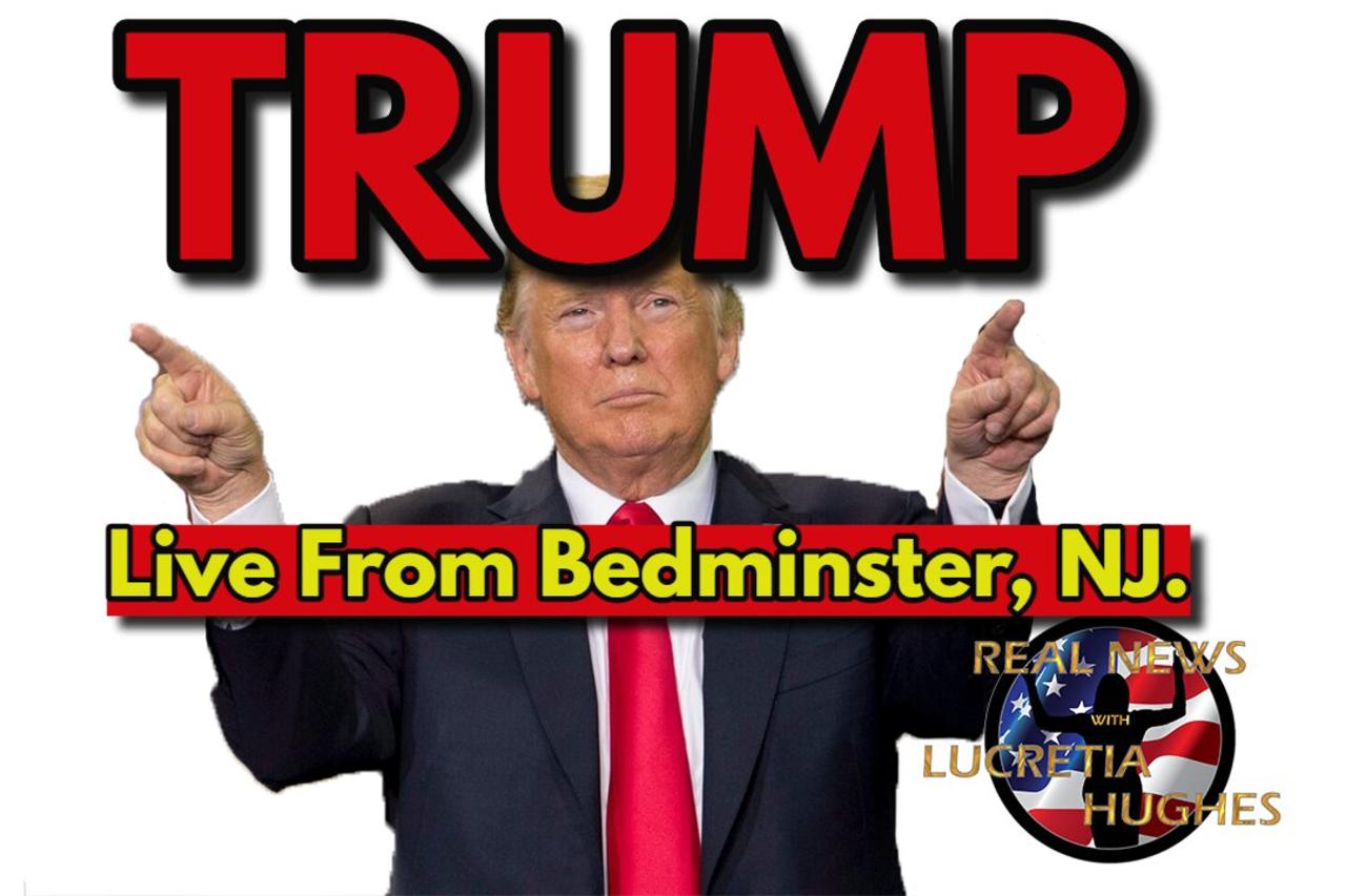 President Trump in Bedminster, NJ