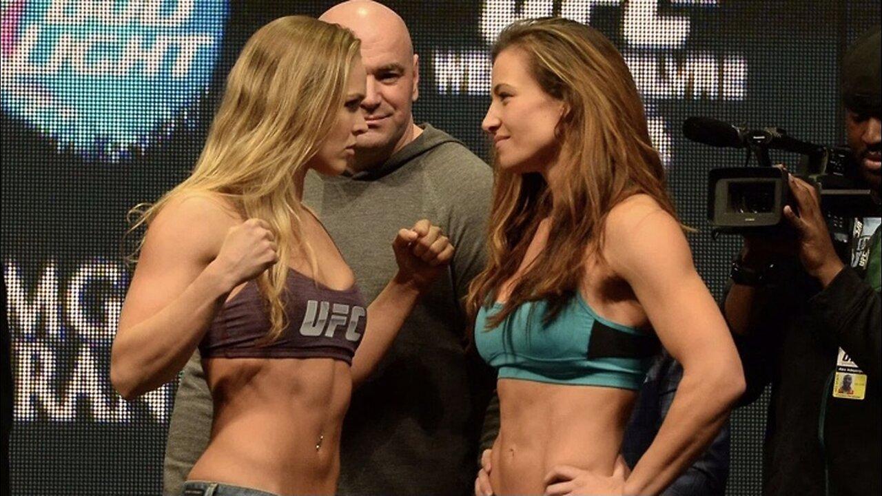 Free Fight- Ronda Rousey vs Miesha Tate 2 - UFC 168, 2013