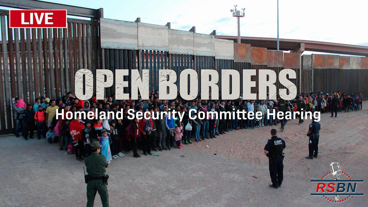 LIVE: Open Borders, Closed Case: Secretary Mayorkas’ Dereliction of Duty on the Border Crisis.