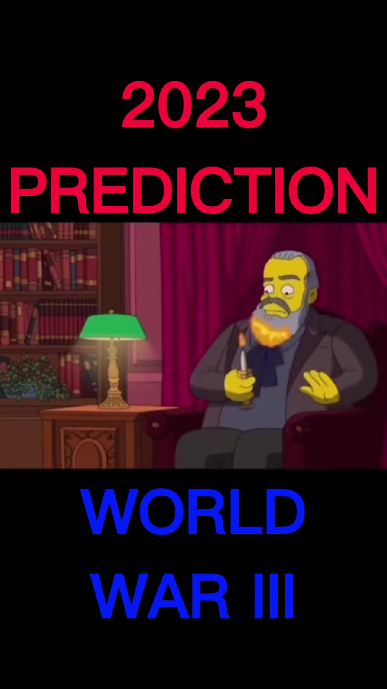 Simpsons scary predictions 2023 One News Page VIDEO