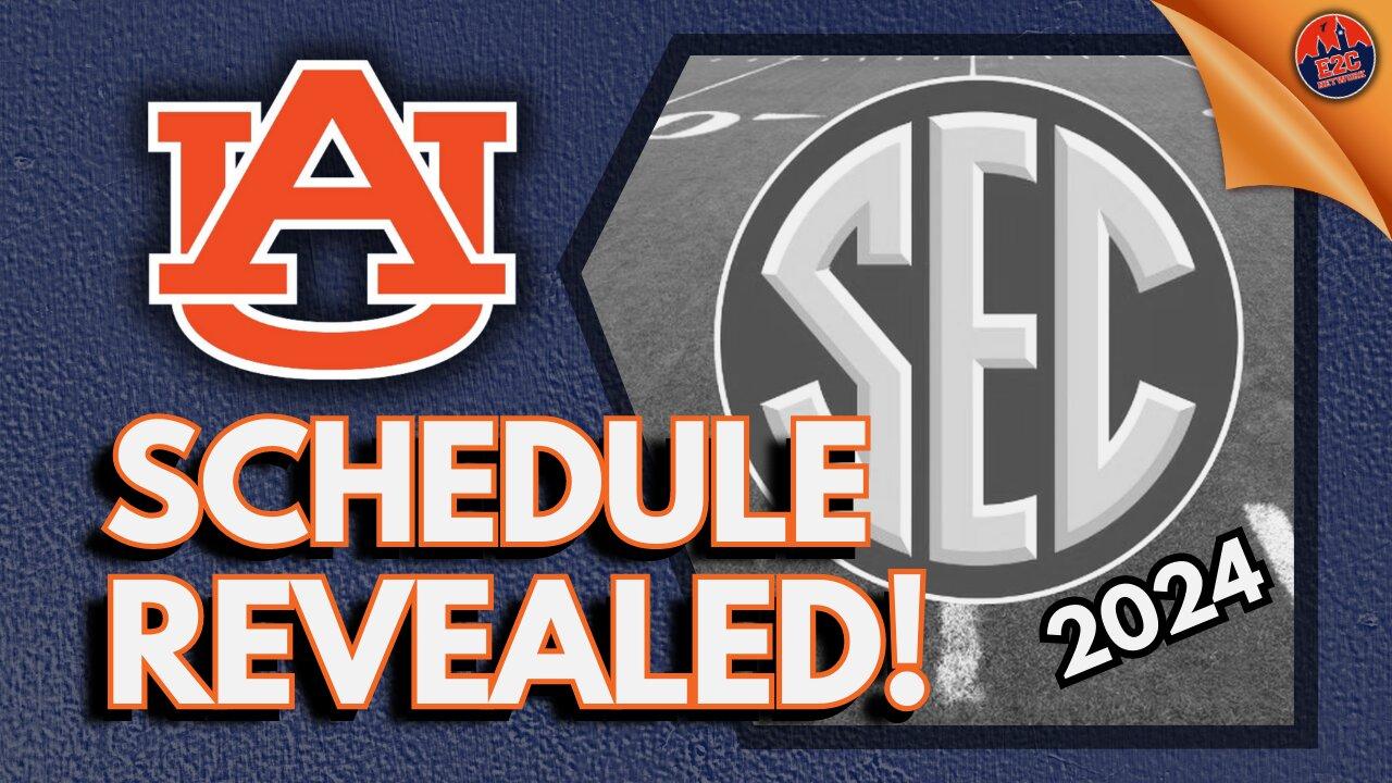 SEC Schedule Revealed for Auburn Football in One News Page VIDEO