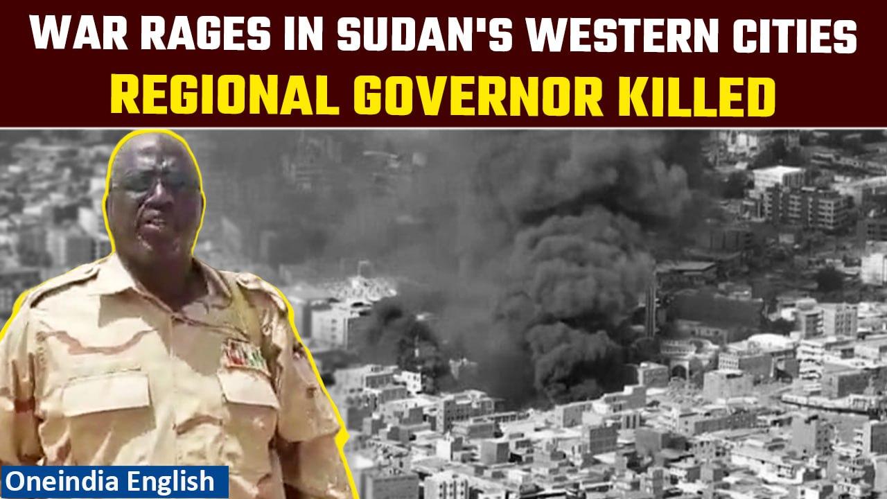 Sudan war intensifies: West Darfur governor Khamis Abbakar abducted and killed | Oneindia News