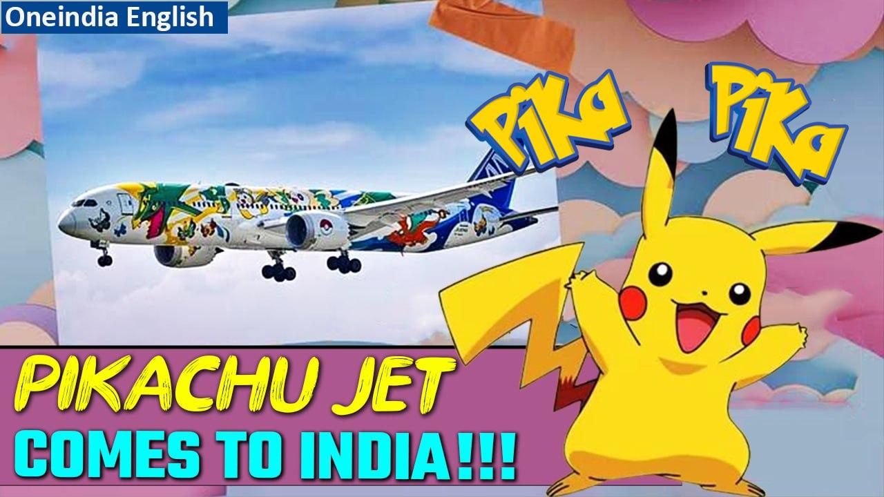 Pikachu Jet: India’s first Pokemon themed plane lands | Know all about it | Oneindia News