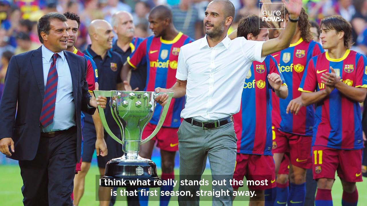 Is Pep Guardiola the greatest football manager One News Page VIDEO