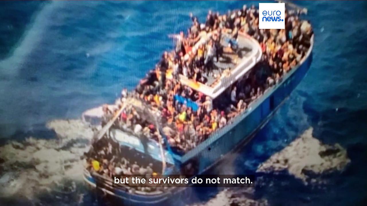 Nine survivors arrested as hope fades for migrants aboard boat that sank near Greece