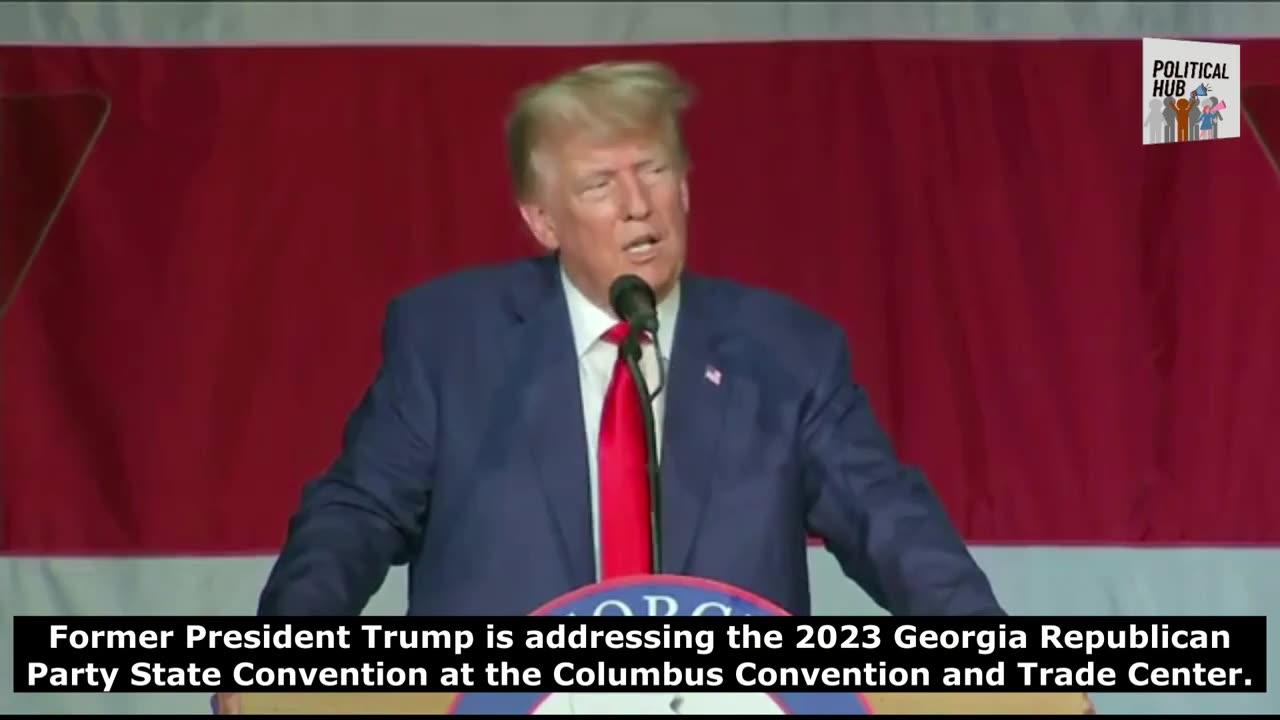 President Trump Campaign Speech in Columbus, Georgia - MAGA is MAGA!  US Elections 2024 Campaign