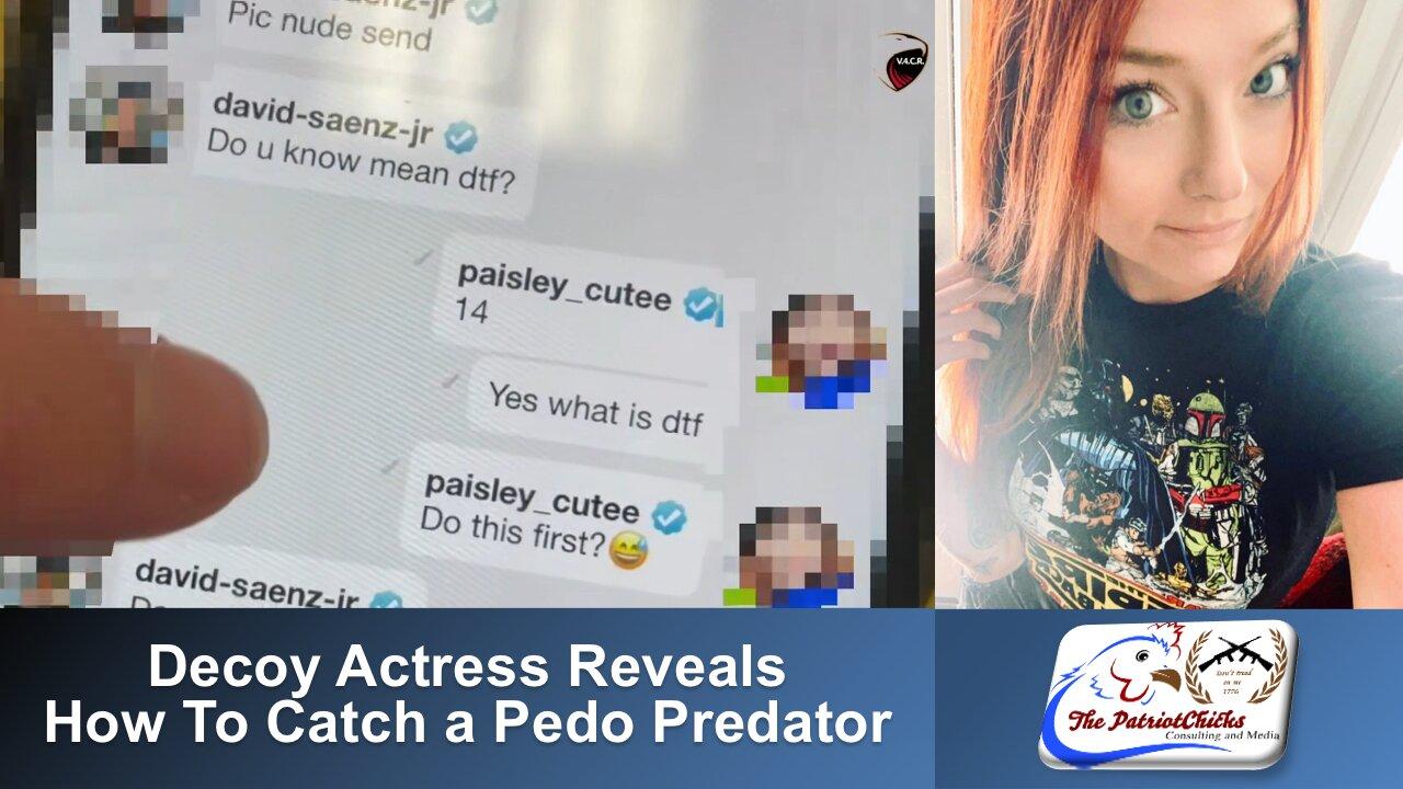 Decoy Actress Reveals How To Catch a Pedo One News Page VIDEO