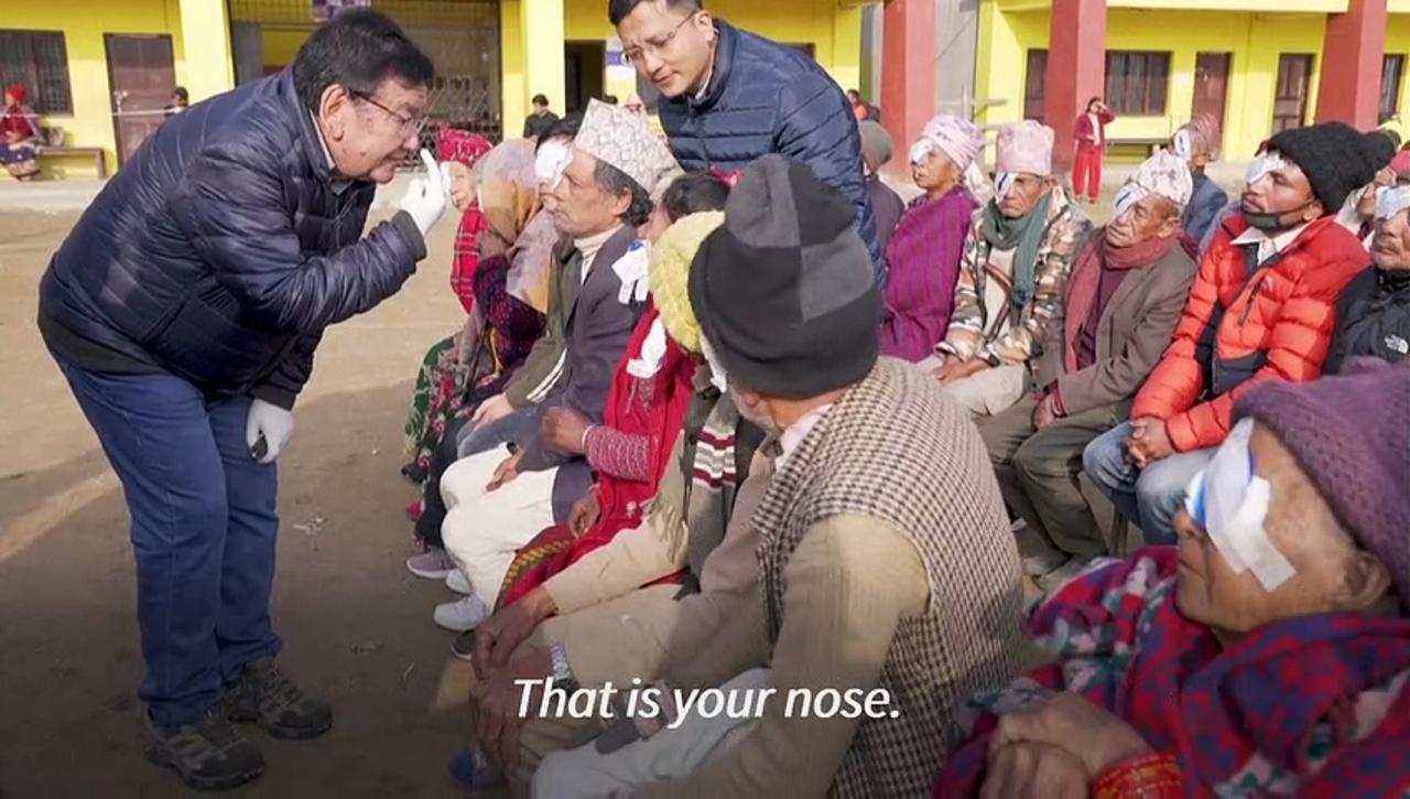One vision: Nepal project brings sight to cataract sufferers
