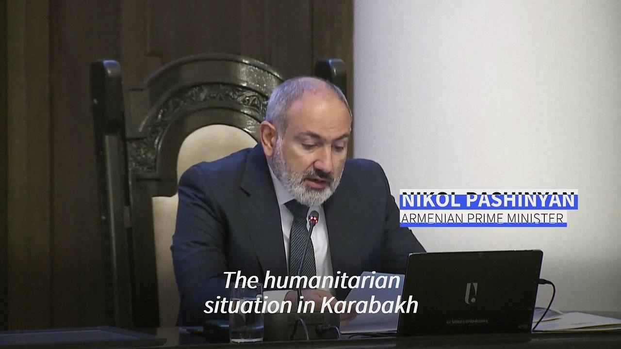 Armenia accuses Azerbaijan of 'ethnic cleansing' in Karabakh
