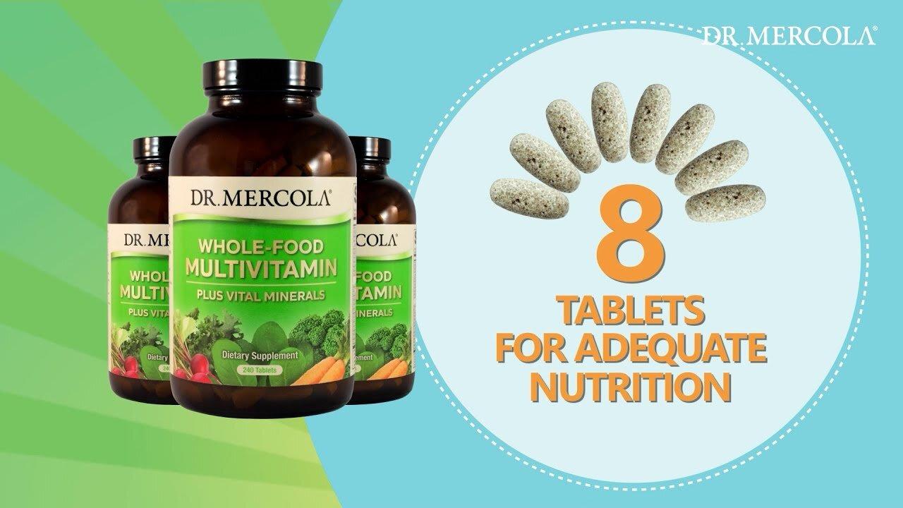 How WHOLE-FOOD MULTIVITAMIN Provides Bioavailable Support from Head to Toe