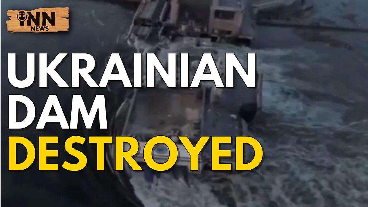 Ukrainian Dam DESTROYED | @GetIndieNews @commondreams @truthout @johnsonjakep @richimedhurst