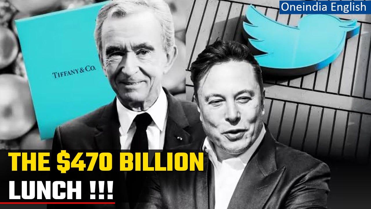 Elon Musk, Bernard Arnault, world’s two richest, dine together in Paris | Oneindia News