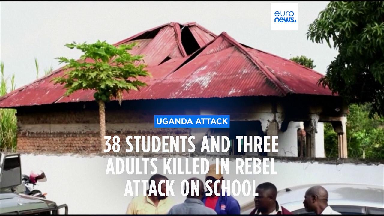 'Senseless act of violence': At least 41 killed in rebel attack on Ugandan school near Congo border