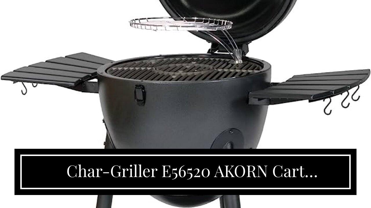 CharGriller E56520 AKORN Cart Charcoal, One News Page VIDEO