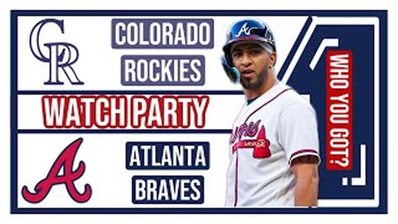 Colorado Rockies vs Atlanta Braves GAME 3 Live Stream Watch Party:  Join The Excitement