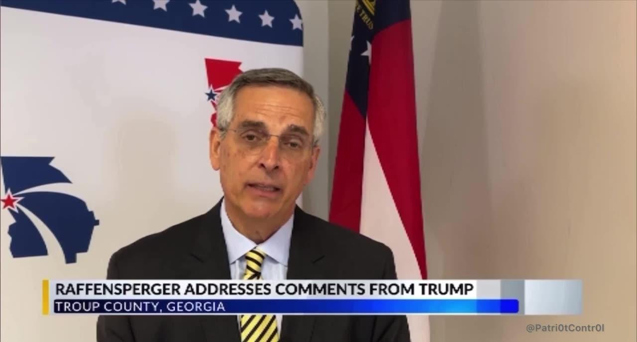 Raffensperger Challenges President Trump to a Debate on the 2020 Election Results in GA