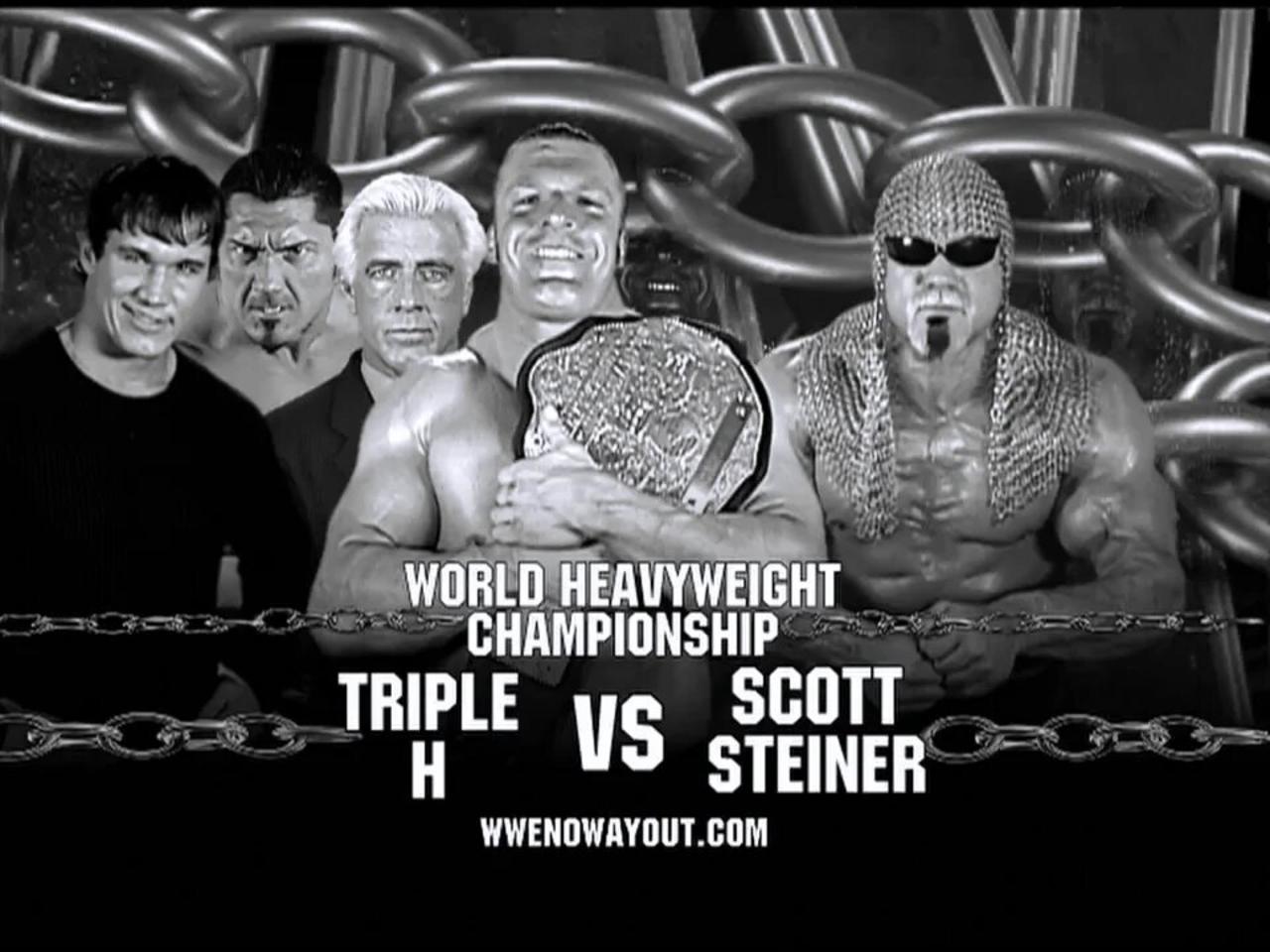 Triple H vs Scott Steiner - No Way Out 2003 (Full Match)