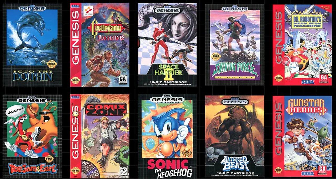 The Best Sega Genesis Games One News Page Video