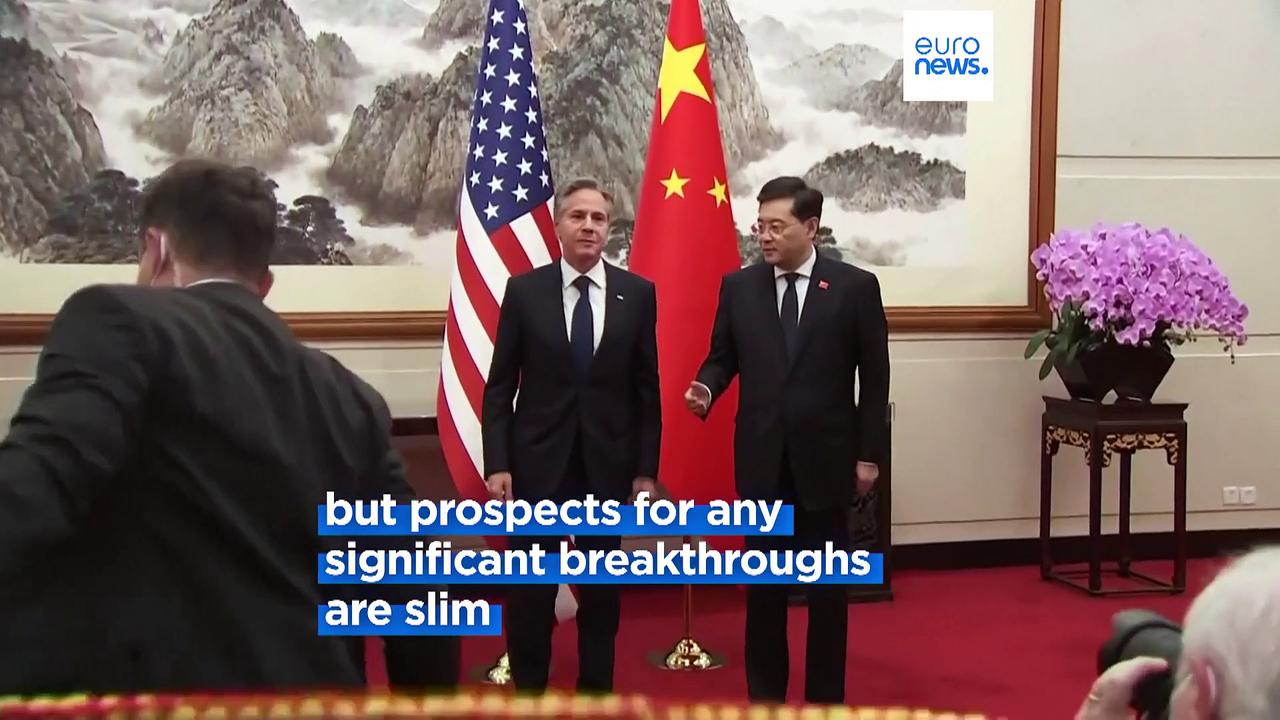 Blinken opens second day of talks in Beijing on mission to ease soaring US-China tensions